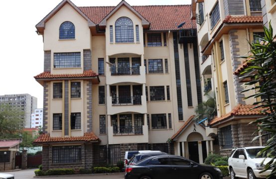 Spacious 3 Bedroom Apartment to Let in Kilimani along Chania Avenue.